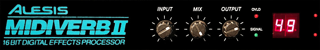 Alesis Midiverb II impulse pack