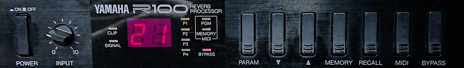 Yamaha R100 reverb unit